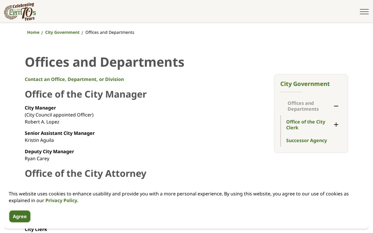 Cerritos people search city offices directory